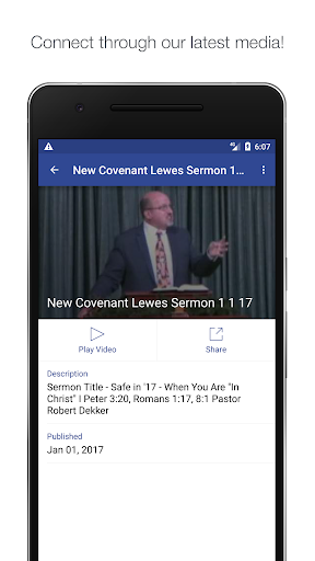 New Covenant Church Lewes Screen 2