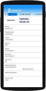 Device Info: CPU PhoneInfo Screenshot