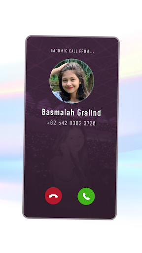Basmalah Gralind Video Call Screen 2