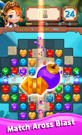 Game screenshot JEWEL ISLAND - Pirate Adventur mod apk