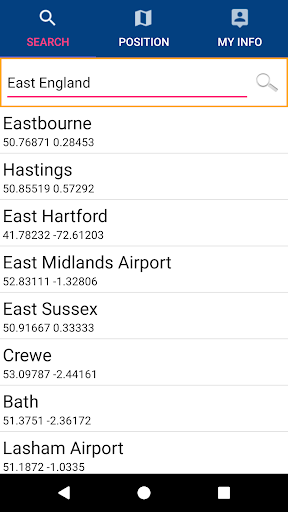Wales and West England GPS Map Screen 2
