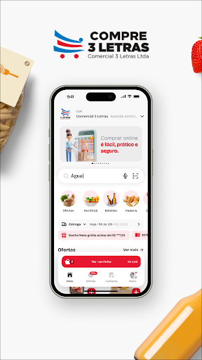 Android application Compre 3 Letras screenshort