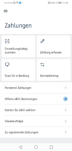 Clientis Bank Toggenburg Screenshot 4 - AppWisp.com