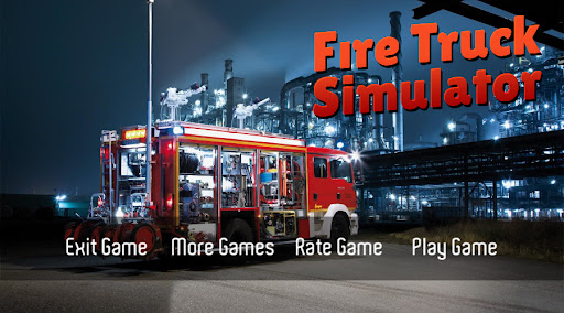 Android application City Fire Truck Simulator screenshort