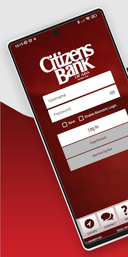 Android application Citizens Bank of Ada screenshort
