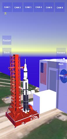 Saturn V Rocket 3D Simulationのおすすめ画像1