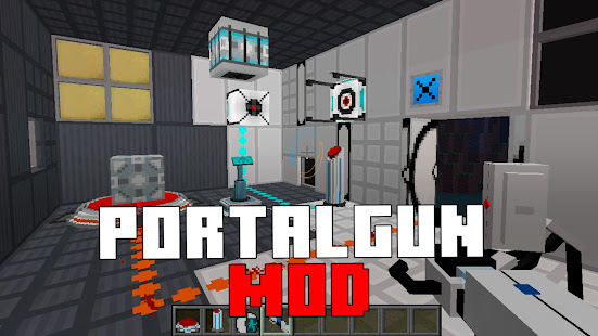 Portal Gun Mod Minecraft PE 1.1 APK screenshots 1