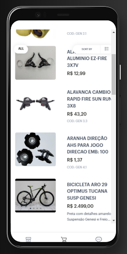 Genesi Parts Screen 2