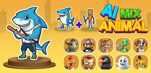 AI Brain Rot Merge: Mix Animal