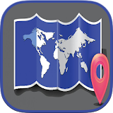 خريطة العالم وتحديد المواقع icon