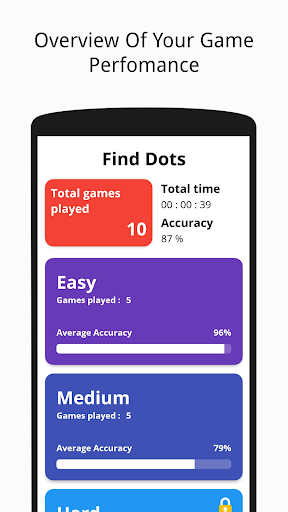 Android application Find Dots - Brain Training Gam screenshort