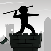 Epic Stickman Knight Hero Fighting: Javelin Tower