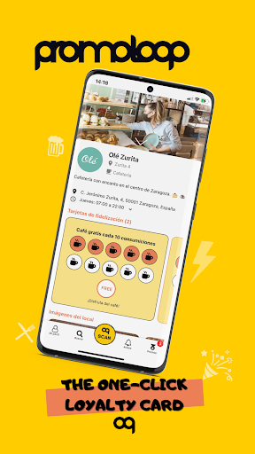 Android application Promoloop screenshort