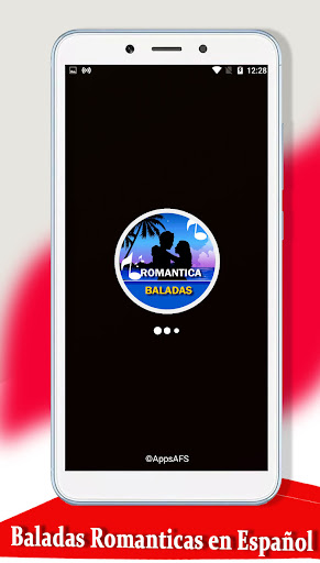 Android application Baladas Romanticas en Español screenshort