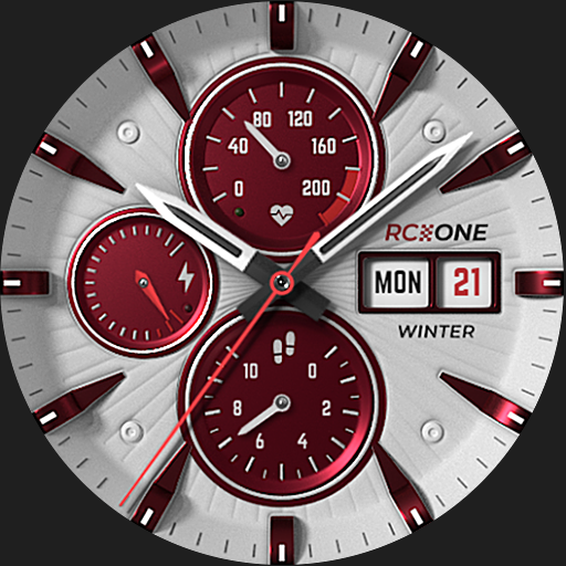 S4U RC ONE Winter watch face Latest Icon