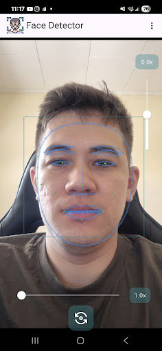 Face Detector - DF MLKIT ekran görüntüsü