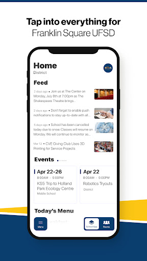 Android application Franklin Square UFSD screenshort