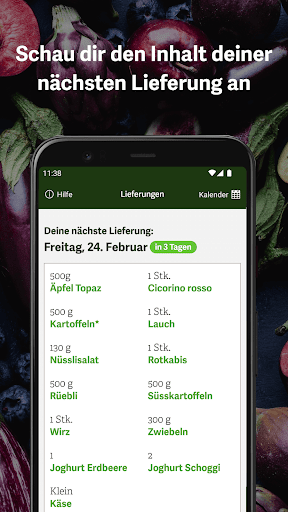 Android application Bio Mio screenshort