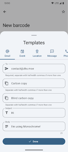 Monochrome - QR and Barcode Tool