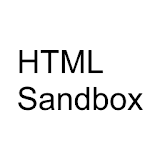 HTML Sandbox icon