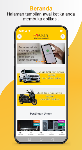 Android application Gana IB - Jual Beli di Sekitar screenshort