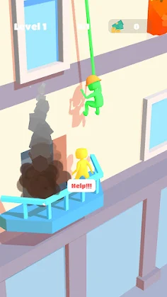 Rope Rescue 3D - Screenshot 4