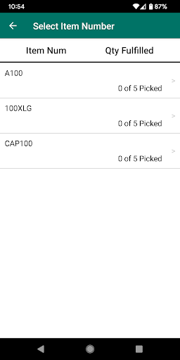SalesPad Inventory Manager Screen 3