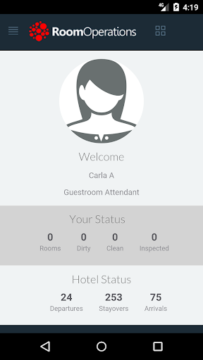 RoomOperations Screen 2