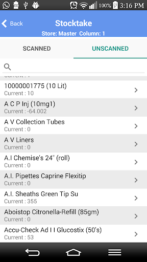 STOCKLINK APP Screen 2