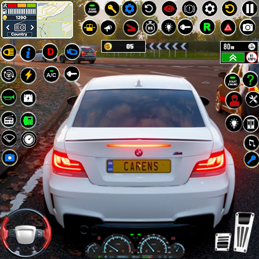 Modern Car Driving Game 3D logo