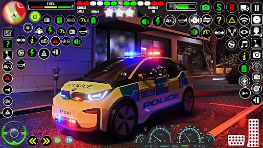 لعبة وقوف السيارات للشرطة 3D
