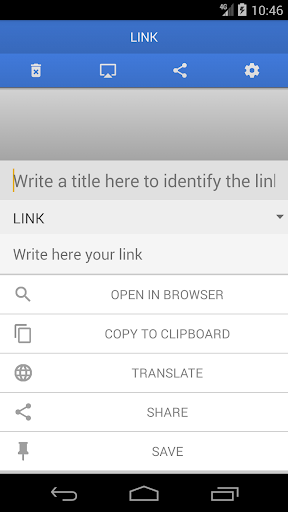 Screenshot of Linkfy - Never miss a link