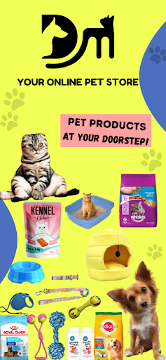 Android application DogsMart Dog Cat Food products screenshort