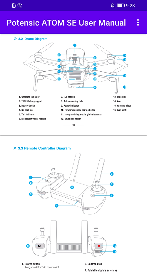 Baixe Potensic ATOM SE User Manual para Android gratuito LD SPACE