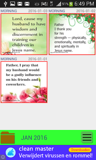 Prayers For Your Husband - 365 Screen 3