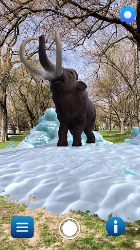 Android application Planet Ice AR screenshort