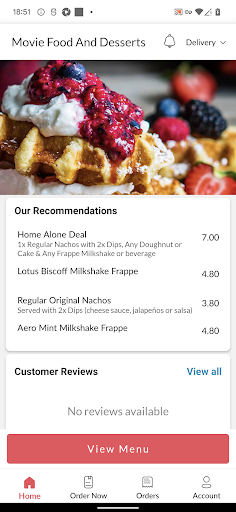 Movie Food And Desserts Screen 2