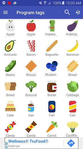 Groceries with NFC Screen 3