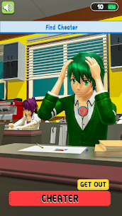 Anime High School Teacher Simulator- School Games Apk 4