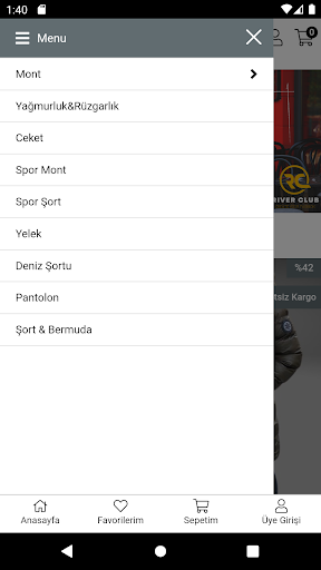 River Club Store Screen 3