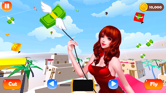 Money Kite Fly 3D: Patang Game