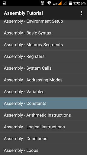 Android application Learn CakePHP screenshort
