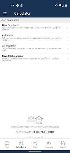 Mann Mortgage 360 Screen 2