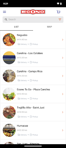 Android application Econo To Go screenshort