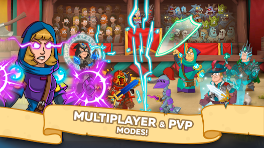 Hustle Castle MOD APK v1.69.0 (High Damage/God Mode) Gallery 2