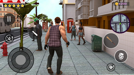 Grand Gangster - open world vegas crime city sim APK MOD screenshots 4