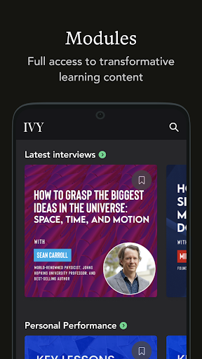 IVY Growth App Screen 2