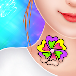 Cover Image of Download Tattoo Design & Nail Salon - H  APK