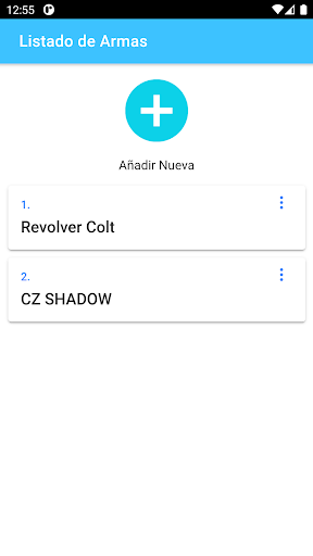 Android application Maestro Armero Dianas screenshort