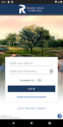 Android application Romney FCU screenshort